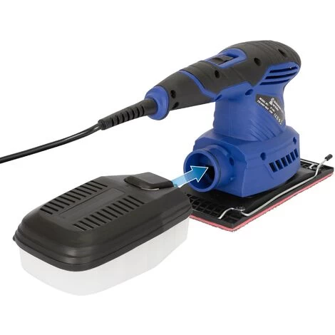 Ponceuse Excentrique Delta Vibrante 220W 12000 Tr/min Avec 6 Feuilles Abrasives 5 Ponceuse Excentrique Delta Vibrante 220W 12000 Tr/min Avec 6 Feuilles Abrasives – Image 3