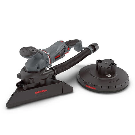 Ponceuse à Plâtre Compacte MENZER TSW 225 Avec Système De Tête Interchangeable / + Kit D’abrasifs 3 Ponceuse à Plâtre Compacte MENZER TSW 225 Avec Système De Tête Interchangeable / + Kit D’abrasifs