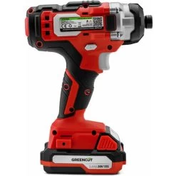 Visseuse à Chocs Avec Batterie Lithium 20V, Vitesse 3500rpm, Porte-outil 1/4, Batterie Et Chargeur Inclus – Greencut ATD200L -Outils Électriques 42428806 4