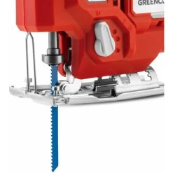 Scie Sauteuse 20V, Batterie Lithium 2.0Ah, 4 Positions De Lame, Vitesse Réglable Et Profondeur De Coupe Jusqu'à 65 Mm – Greencut SRJ200L 9 Scie Sauteuse 20V, Batterie Lithium 2.0Ah, 4 Positions De Lame, Vitesse Réglable Et Profondeur De Coupe Jusqu'à 65 Mm – Greencut SRJ200L -Outils Électriques 42500030 2