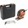 Black & Decker Scie Sauteuse Pendulaire 620W BLACK+DECKER KS901PEKA10-QS Livrée En Coffret De Rangement Avec 10 Lames -Outils Électriques 43447459 1