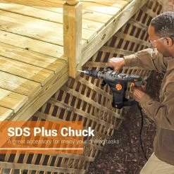 ENGINDOT Marteau Perforateur, Burineur Electrique 1500W, 7J, 4350BPM, 900RPM, Mandrin SDS Plus 4 Modes Perforateur, Anti-Vibrations, Utilisé Pour Le Béton, Le Métal Et La Pierreà -- TRH01A 9 ENGINDOT Marteau Perforateur, Burineur Electrique 1500W, 7J, 4350BPM, 900RPM, Mandrin SDS Plus 4 Modes Perforateur, Anti-Vibrations, Utilisé Pour Le Béton, Le Métal Et La Pierreà -- TRH01A -Outils Électriques 44000322 3