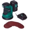 Ponceuse Orbitale Sans Fil 20V - Ø125mm – 12 Feuilles Abrasives Et Sac De Récupération De Poussière - Batterie 4.0 Ah Et Chargeur Inclus -Outils Électriques 44190757 1