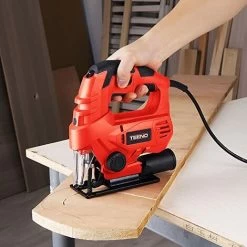 Scie Sauteuse 650W TEENO,6 Vitesses Réglables, Angle D'inclinaison ±45 ° -Outils Électriques 44260279 2