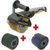 FARTOOLS PACK REX120C RENOVATEUR EXTERIEUR + BROSSE A LAMELLES ABRASIVES + BROSSE FIBRE SYNTHETIQUE ET LAMELLES ABRASIVES -Outils Électriques 44412021 1