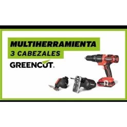Outil Multifonction Sans Fil 20V 3-en-1, Scie Sauteuse, Grattoir, Perceuse Et Tournevis, Batterie 2.0Ah Et Chargeur Inclus - Greencut MH202-3 12 Outil Multifonction Sans Fil 20V 3-en-1, Scie Sauteuse, Grattoir, Perceuse Et Tournevis, Batterie 2.0Ah Et Chargeur Inclus - Greencut MH202-3 -Outils Électriques 45611529 5