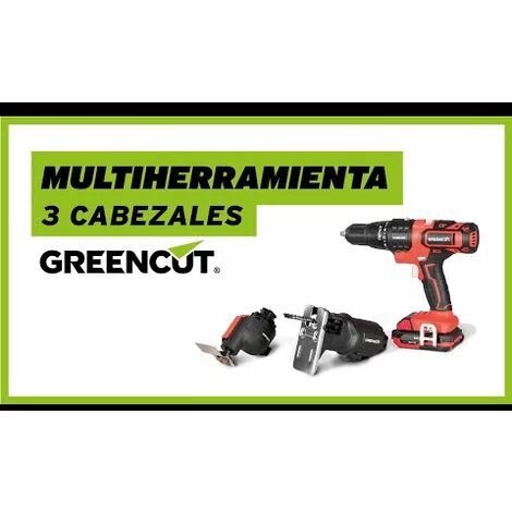 Outil Multifonction Sans Fil 20V 3-en-1, Scie Sauteuse, Grattoir, Perceuse Et Tournevis, Batterie 2.0Ah Et Chargeur Inclus - Greencut MH202-3 7 Outil Multifonction Sans Fil 20V 3-en-1, Scie Sauteuse, Grattoir, Perceuse Et Tournevis, Batterie 2.0Ah Et Chargeur Inclus - Greencut MH202-3 – Image 5