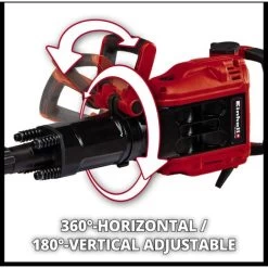 Einhell Marteau Piqueur TE-DH 50 (1700 W, Fréquence De Frappe: 1900 Cps/min, Force De Frappe: 50J, Poignée Supplémentaire Réglable à 180°) Livré En Coffret Avec Burin Et Pointeau 10 Einhell Marteau Piqueur TE-DH 50 (1700 W, Fréquence De Frappe: 1900 Cps/min, Force De Frappe: 50J, Poignée Supplémentaire Réglable à 180°) Livré En Coffret Avec Burin Et Pointeau -Outils Électriques 48015229 3