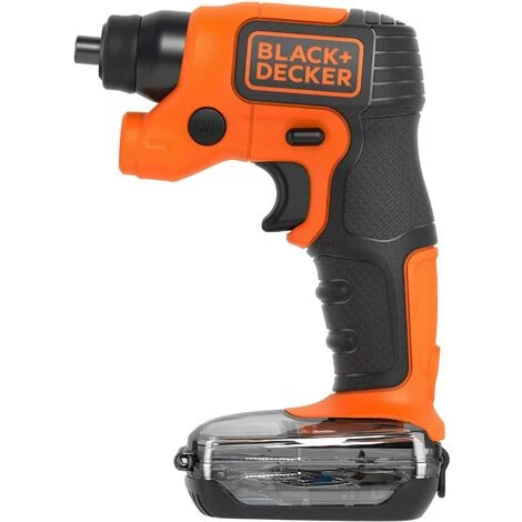Black & Decker Tournevis électrique 3.6V + Coffret 31 Embouts De Vissage - BLACK+DECKER BDCSFS30C-QW 4 Black & Decker Tournevis électrique 3.6V + Coffret 31 Embouts De Vissage - BLACK+DECKER BDCSFS30C-QW – Image 2