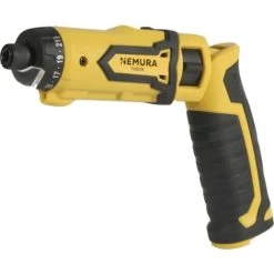 Tournevis Électrique 3,6V - Batterie 1.3Ah - Fonction à 90° - Mallette De 82 Pièces - Nemura -Outils Électriques 49357066 3