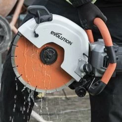 EVOLUTION R300DCT+ : Découpeuse électrique 300mm + Lame Diamant Premium -Outils Électriques 52721154 3