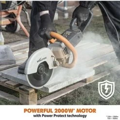 EVOLUTION R230DCT : Découpeuse électrique 230 Mm + Disque Diamant D230SEG-CS -Outils Électriques 52721161 4