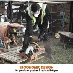 EVOLUTION R230DCT : Découpeuse électrique 230 Mm + Disque Diamant D230SEG-CS -Outils Électriques 52721161 5