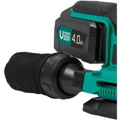 Ponceuse Delta Multifonction Sans Fil 20V - 6 Feuilles Abrasives, 1 Batterie 4.0Ah Et Chargeur Inclus 9 Ponceuse Delta Multifonction Sans Fil 20V - 6 Feuilles Abrasives, 1 Batterie 4.0Ah Et Chargeur Inclus -Outils Électriques 53061517 4