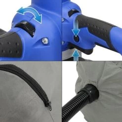 Ponceuse Pour Cloisons Sèches Pour Plafonds Ponceuse Pour Murs 210 Mm 1200W -Outils Électriques 53962658 3