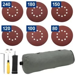 Ponceuse Pour Cloisons Sèches Pour Plafonds Ponceuse Pour Murs 210 Mm 1200W -Outils Électriques 53962658 5