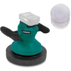 Polisseuse Sans Fil 20V - Ø240mm - Batterie Et Chargeur Rapide Excl. – 2 Bonnets De Polissage Incl.