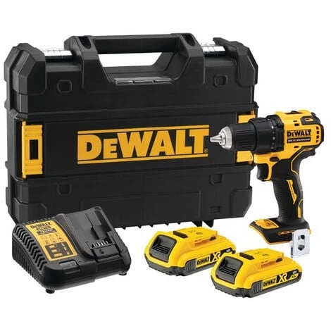 Perceuse Visseuse Compacte DEWALT XR - 2 Batteries 2.0 Ah + Chargeur - DCD708D2T-QW 3 Perceuse Visseuse Compacte DEWALT XR - 2 Batteries 2.0 Ah + Chargeur - DCD708D2T-QW