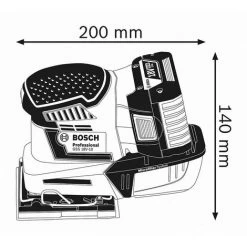 Ponceuse Vibrante 18V (Produit Seul) GSS 18V-10 - BOSCH 06019D0200 -Outils Électriques 55890447 3