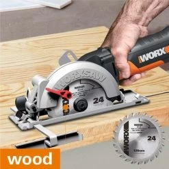 WORX Scie Circulaire 500W, 4200 RPM, WX439.2 -Outils Électriques 58757701 2