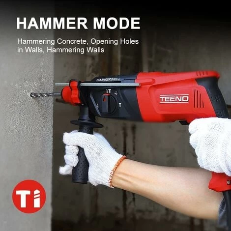 Marteau Perforateur Filaire 800 W, 26 Mm TEENO 6 Marteau Perforateur Filaire 800 W, 26 Mm TEENO – Image 4