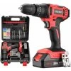 Perceuse Visseuse A Percussion Sans Fil PSR 20v TEENO,12A Batterie Visseuse Devisseuse Sans Fil,Gants Professionnels (Une Batterie) 2 Perceuse Visseuse A Percussion Sans Fil PSR 20v TEENO,12A Batterie Visseuse Devisseuse Sans Fil,Gants Professionnels (Une Batterie) -Outils Électriques 59229545 1