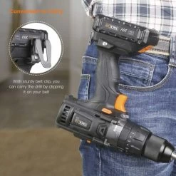 Perceuse électrique Sans Fil TACKLIFE 20 V Max, 310 Lb-pi, Mandrin En Métal 1/2", Tournevis électrique à 2 Vitesses Avec DEL, Batterie Rechargeable 2,0 Ah PCD04C 11 Perceuse électrique Sans Fil TACKLIFE 20 V Max, 310 Lb-pi, Mandrin En Métal 1/2", Tournevis électrique à 2 Vitesses Avec DEL, Batterie Rechargeable 2,0 Ah PCD04C -Outils Électriques 60670661 5