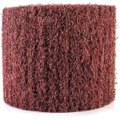 DENUOTOP Brosse Abrasive Brosse En Fibre Synthétique Pour Rénovateur Extérieur, Ø120x100x19mm, Grain 120 -Outils Électriques 64075163 3