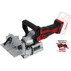 Einhell Fraiseuse à Lamelle Sans Fil TE-BJ 18 Li-Solo Power X-Change (18 V, Réglage En Hauteur, 6 Niveaux De Profondeur Réglable) Livré Sans Batterie Et Sans Chargeur