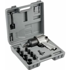 FORE Clé à Chocs Pneumatique 680nm 1/2" 7500r.p.m Poignee Antidérapante Argent -Outils Électriques 67654797 4