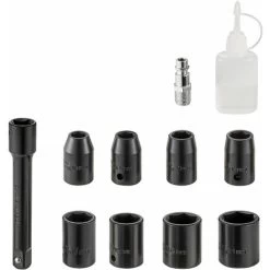 FORE Clé à Chocs Pneumatique 680nm 1/2" 7500r.p.m Poignee Antidérapante Argent -Outils Électriques 67654797 5