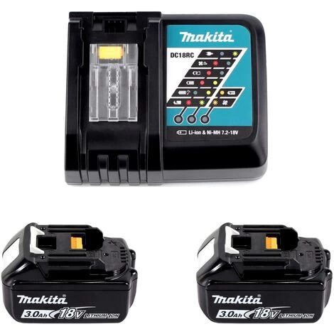Makita BPJ 180 RFJ Fraiseuse à Rainurer Sans Fil 18V + 2x Batteries 3,0Ah + Chargeur + Coffret Makpac 7 Makita BPJ 180 RFJ Fraiseuse à Rainurer Sans Fil 18V + 2x Batteries 3,0Ah + Chargeur + Coffret Makpac – Image 5