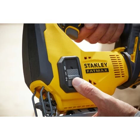 Stanley Scie Sauteuse Sans Fil 18V 2500trs/min FATMAX V20 SFMCS600B-XJ - Livrée Sans Batterie Ni Chargeur 7 Stanley Scie Sauteuse Sans Fil 18V 2500trs/min FATMAX V20 SFMCS600B-XJ - Livrée Sans Batterie Ni Chargeur – Image 5