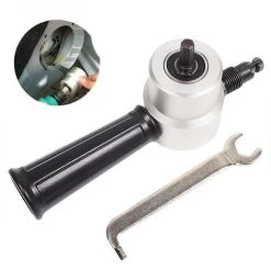 LTS FAFA Grignoter Métal Coupe Double Tête Feuille Grignoteuse Scie Cutter Outil Perceuse Accessoire Outil De Coupe Gratuit Grignoteuse Feuille Voiture Réparation Métal Coupe -Outils Électriques 72656121 3