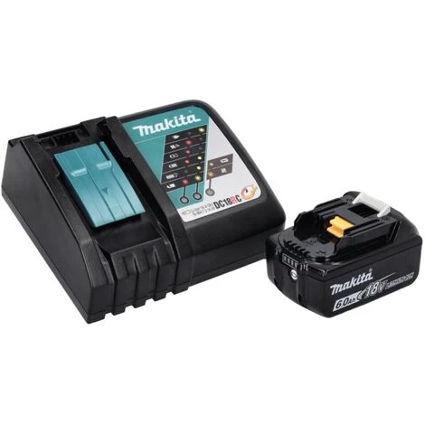 Makita DPJ 180 RG1J Machine à Rainurer Sans Fil 18 V 100 Mm + 1x Batterie 6,0 Ah + Chargeur + Makpac 7 Makita DPJ 180 RG1J Machine à Rainurer Sans Fil 18 V 100 Mm + 1x Batterie 6,0 Ah + Chargeur + Makpac – Image 5