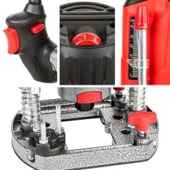 Défonceuse 1200 Watts + 12 Fraises - Fraiseuse, Ponceuse, Effleureuse 11 Défonceuse 1200 Watts + 12 Fraises - Fraiseuse, Ponceuse, Effleureuse -Outils Électriques 7513889 5