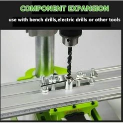 Mini Fraiseuse,Multifonctionnelle Table De Perçage Transversale Ajustable,Mini Fraiseuse Table,Table De Glissière De Forage Composée De Fraiseuse Pour Perceuse D'établi De Bricolage,310x90 Mm -Outils Électriques 76483773 5