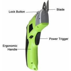 Ciseaux Electrique Couture Rechargeable Sans Fil 10000rpm PRISE US - LKBD -Outils Électriques 78385221 3