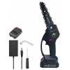 Mini Scie à Chaîne électrique 24V 12.7CM, Mini Tronçonneuse à Main électrique Avec 1 Batteries, 1 Charge -Outils Électriques 78949987 1