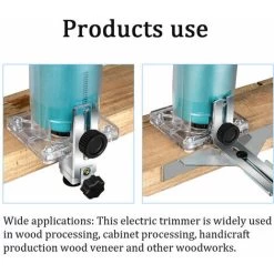 220V 450W Routeur A Bois Electrique Outil De Defonceuse A Bois Moteur A Brosse Pour Le Travail Du Bois Machine A Fraiser Graver Et Decouper Le Bois 11 220V 450W Routeur A Bois Electrique Outil De Defonceuse A Bois Moteur A Brosse Pour Le Travail Du Bois Machine A Fraiser Graver Et Decouper Le Bois -Outils Électriques 79233348 5