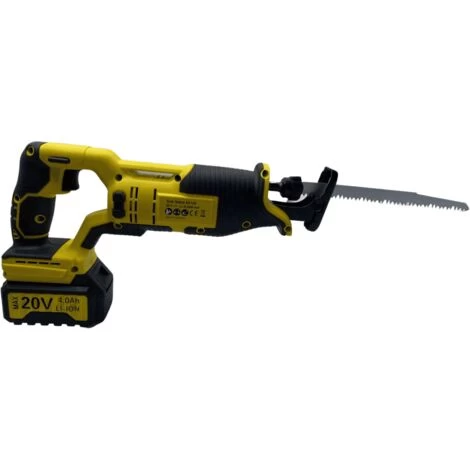 Scie Sabre Sans Fil 20V Brushless NEMURA - Batterie 4Ah - Chargeur Rapide 4 Scie Sabre Sans Fil 20V Brushless NEMURA - Batterie 4Ah - Chargeur Rapide – Image 2