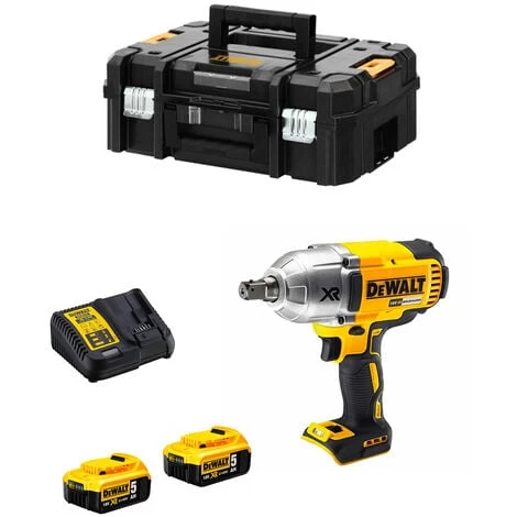 Set Clé à Choc DEWALT - Li-Ion 18V (2x Batterie 5.0Ah) 3 Set Clé à Choc DEWALT - Li-Ion 18V (2x Batterie 5.0Ah)