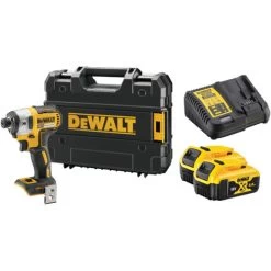Visseuse à Chocs Sans-fil XR Brushless 18 V + 2 Batteries 4Ah + Chargeur + Coffret T-STAK - DEWALT - DCF887M2