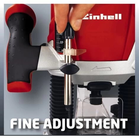 Einhell Défonceuse TE-RO 1255 (1200 W, Longueur Du Câble D'alimentation : 3 M, Revêtement SoftGrip, Livré Avec Accessoires) 5 Einhell Défonceuse TE-RO 1255 (1200 W, Longueur Du Câble D'alimentation : 3 M, Revêtement SoftGrip, Livré Avec Accessoires) – Image 3