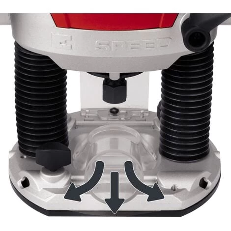 Einhell Défonceuse TE-RO 1255 (1200 W, Longueur Du Câble D'alimentation : 3 M, Revêtement SoftGrip, Livré Avec Accessoires) 6 Einhell Défonceuse TE-RO 1255 (1200 W, Longueur Du Câble D'alimentation : 3 M, Revêtement SoftGrip, Livré Avec Accessoires) – Image 4