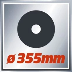 Einhell Tronçonneuse à Métaux TC-MC 355 (2300 W, Disque à Tronçonner Ø 355 X Ø 25.4 X 3 Mm) -Outils Électriques 82410653 4
