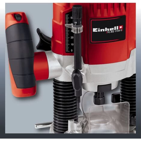 Einhell Défonceuse TC-RO 1155 E (1100 W, Régime 11000-30000 Trs/min, Hauteur De Levée : 55 Mm, Pince De Serrage : Ø 8 Et Ø 6 Mm, Butée Révolver à Plusieurs Niveaux, Variateur électronique) 7 Einhell Défonceuse TC-RO 1155 E (1100 W, Régime 11000-30000 Trs/min, Hauteur De Levée : 55 Mm, Pince De Serrage : Ø 8 Et Ø 6 Mm, Butée Révolver à Plusieurs Niveaux, Variateur électronique) – Image 5