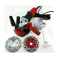 Ponceuse à Béton Portative Flex Avec 2 Plateaux Diamantés