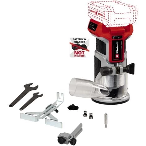 Einhell Professional Affleureuse Sans Fil TP-ET 18 Li BL-Solo Power X-Change (18 V, Li-Ion, Hauteur De Course 40 Mm, Moteur Sans Charbon) Livré Sans Batterie Ni Chargeur 4 Einhell Professional Affleureuse Sans Fil TP-ET 18 Li BL-Solo Power X-Change (18 V, Li-Ion, Hauteur De Course 40 Mm, Moteur Sans Charbon) Livré Sans Batterie Ni Chargeur – Image 2