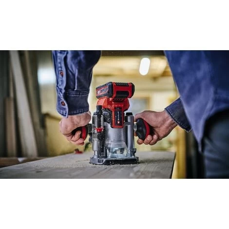 Einhell Professional Défonceuse Sans Fil TP-RO 18 Li BL-Solo Power X-Change (18 V, Li-Ion, Hauteur De Course 35 Mm, Moteur Sans Charbon, Avec Butée Parallèle) Livré Sans Batterie Ni Chargeur 4 Einhell Professional Défonceuse Sans Fil TP-RO 18 Li BL-Solo Power X-Change (18 V, Li-Ion, Hauteur De Course 35 Mm, Moteur Sans Charbon, Avec Butée Parallèle) Livré Sans Batterie Ni Chargeur – Image 2
